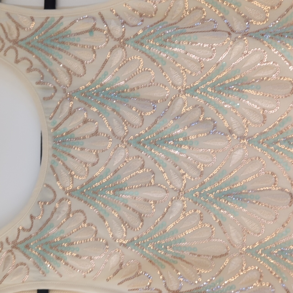 Lulu's sequin seashell tank - Picture 7 of 13
